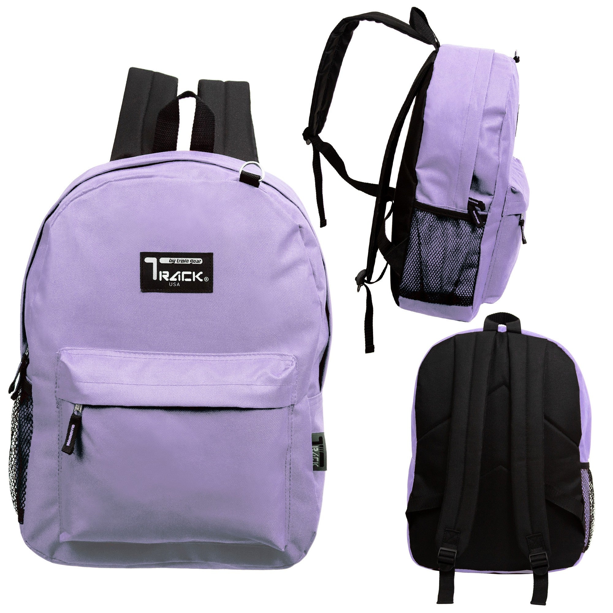 17 inch wholesale lavender backpack BAPA-162-24
