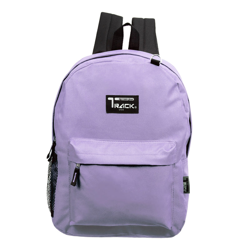 17 inch bulk wholesale lavender backpack BAPA-162-24