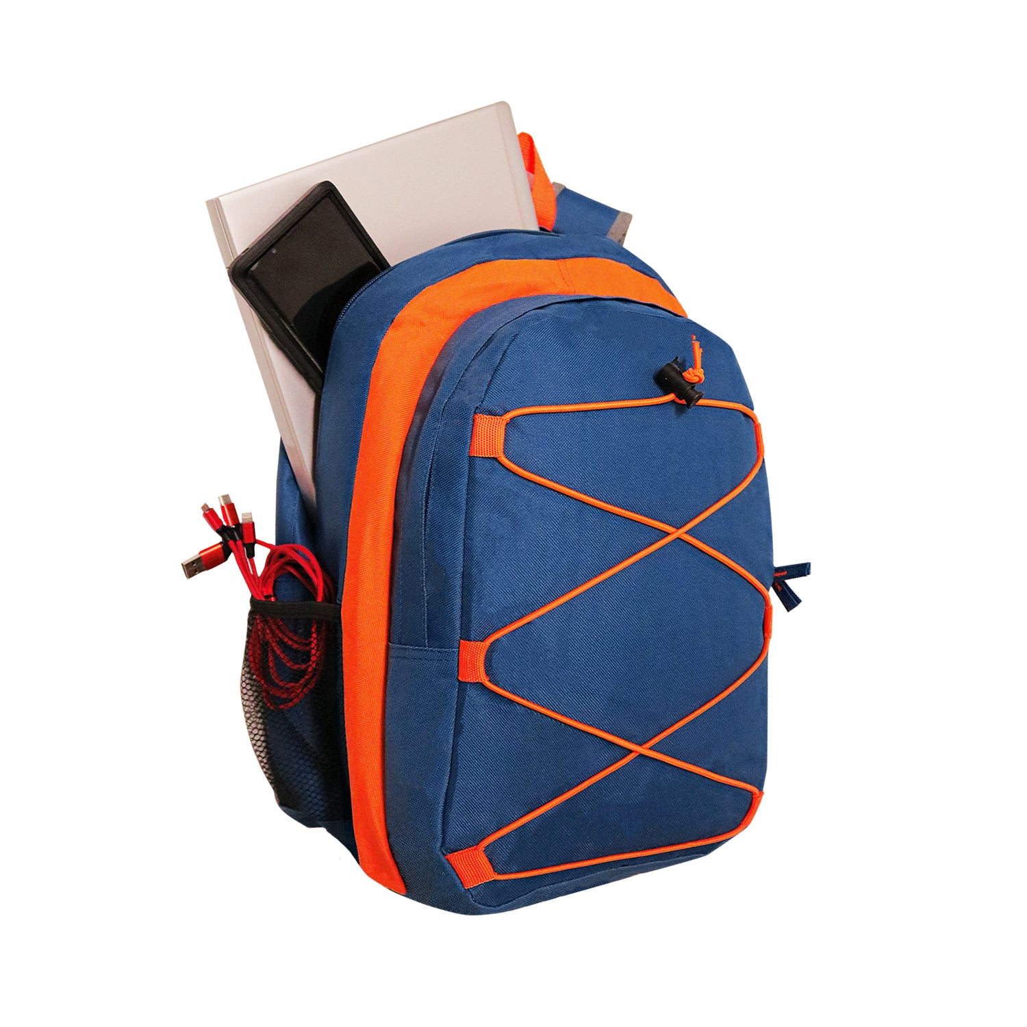 17 Inch School Wholesale Bungee Backpacks
