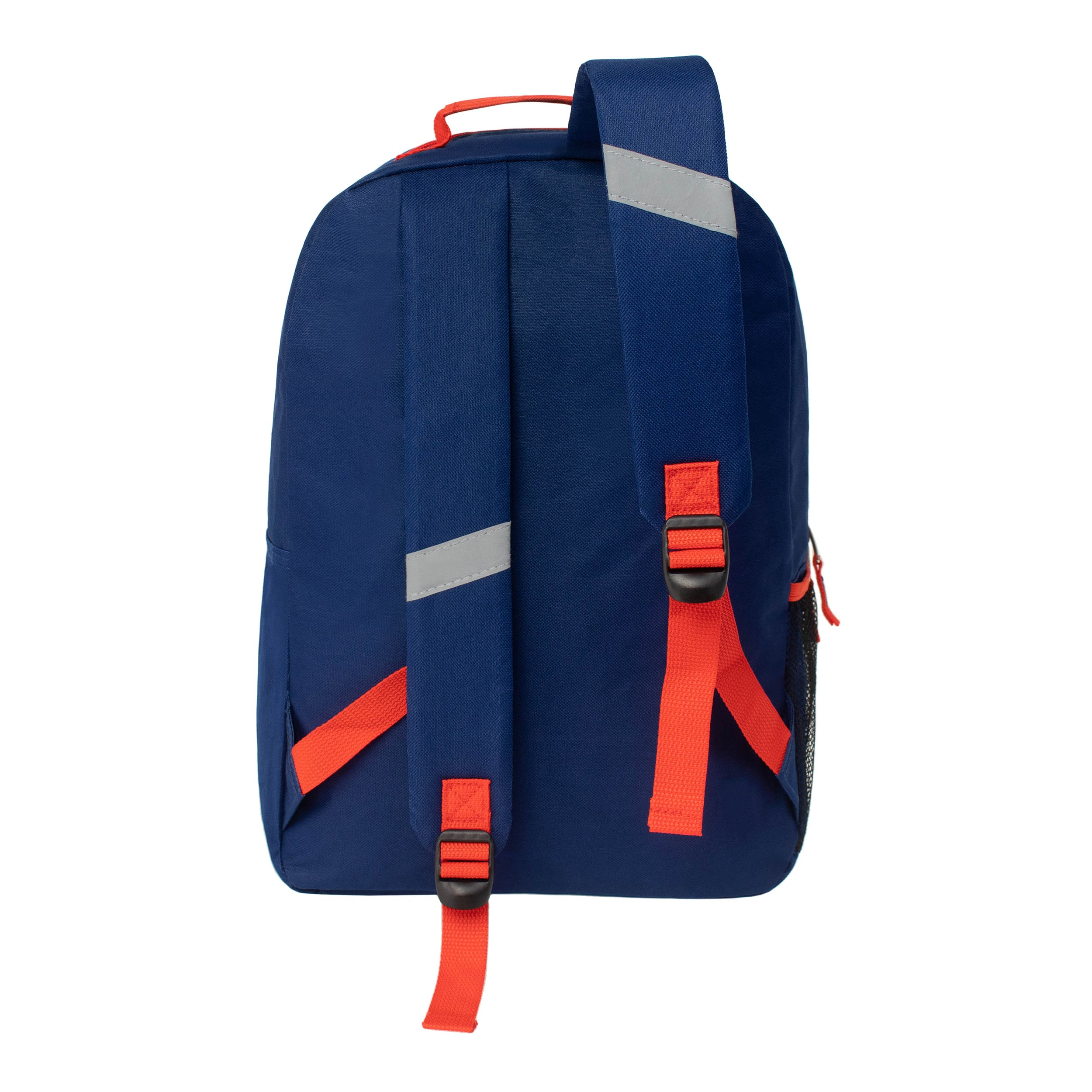 17 inch wholesale backpacks with 2 reflective stripes