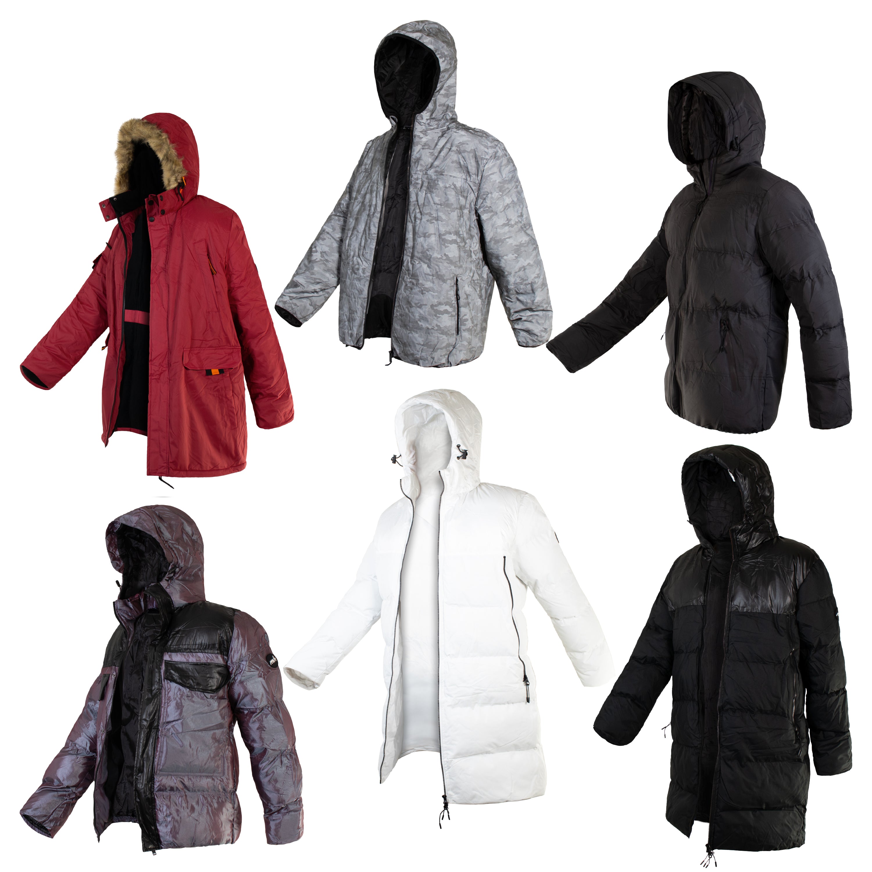 Bulk Winter Coats Wholesale Jackets for Homeless Donations & Charity