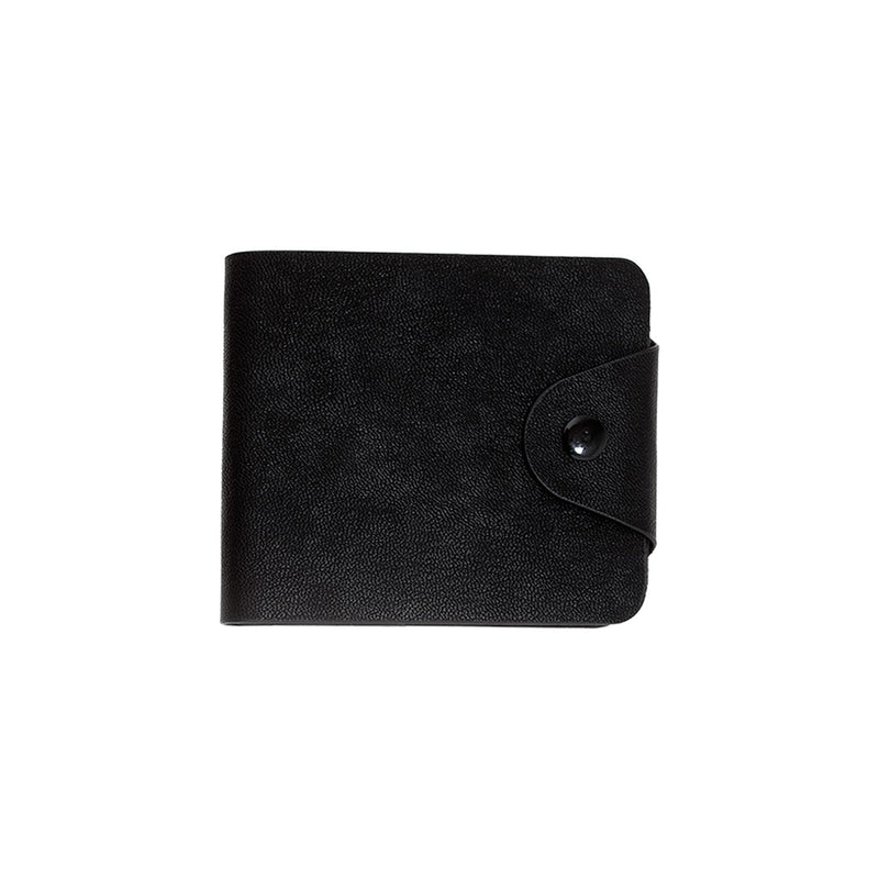 Wholesale Men's Wallet Bill Fold in Black - Bulk Case of 24 - 1555-BLK-24