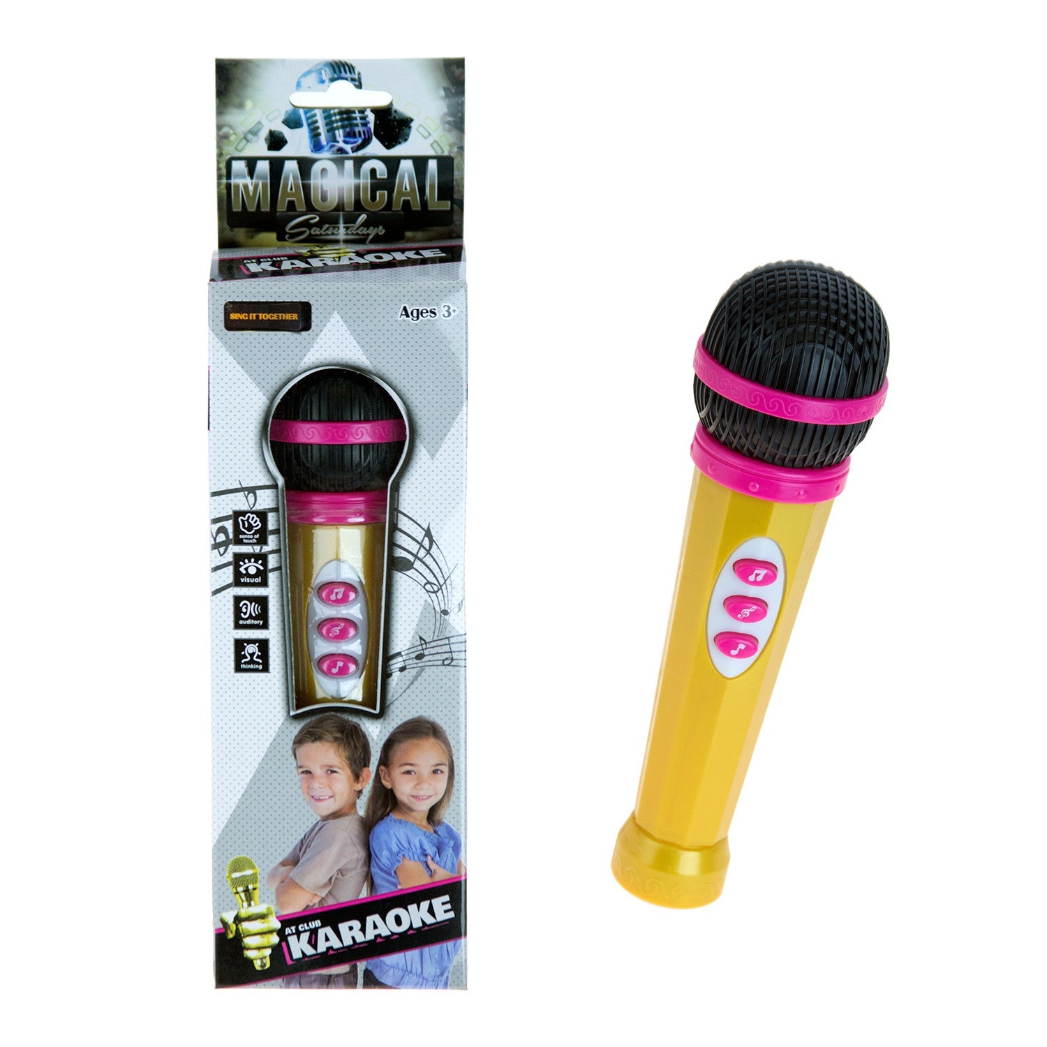 Wholesale Toys Kids Karaoke Microphone - Bulk Case of 84 - 558-ASST-84