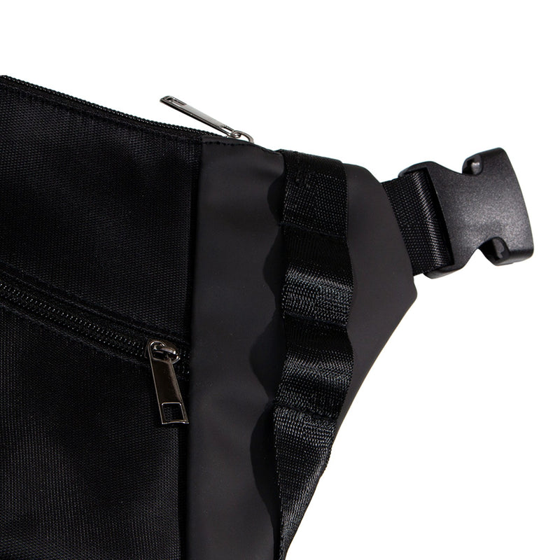 Wholesale Men's Sling Bag Casual Daypack Lightweight Shoulder Bag in Black - Bulk Case of 24 - 160320-BLK-24