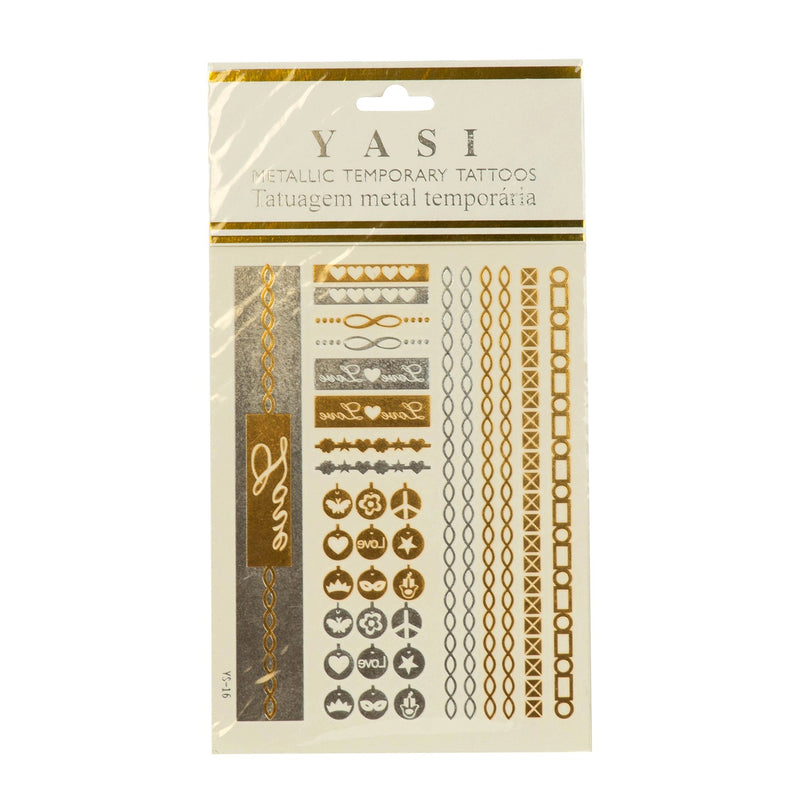 Wholesale Temporary Jewelry Tattoos - Bulk Case of 150 - TATTOO-150