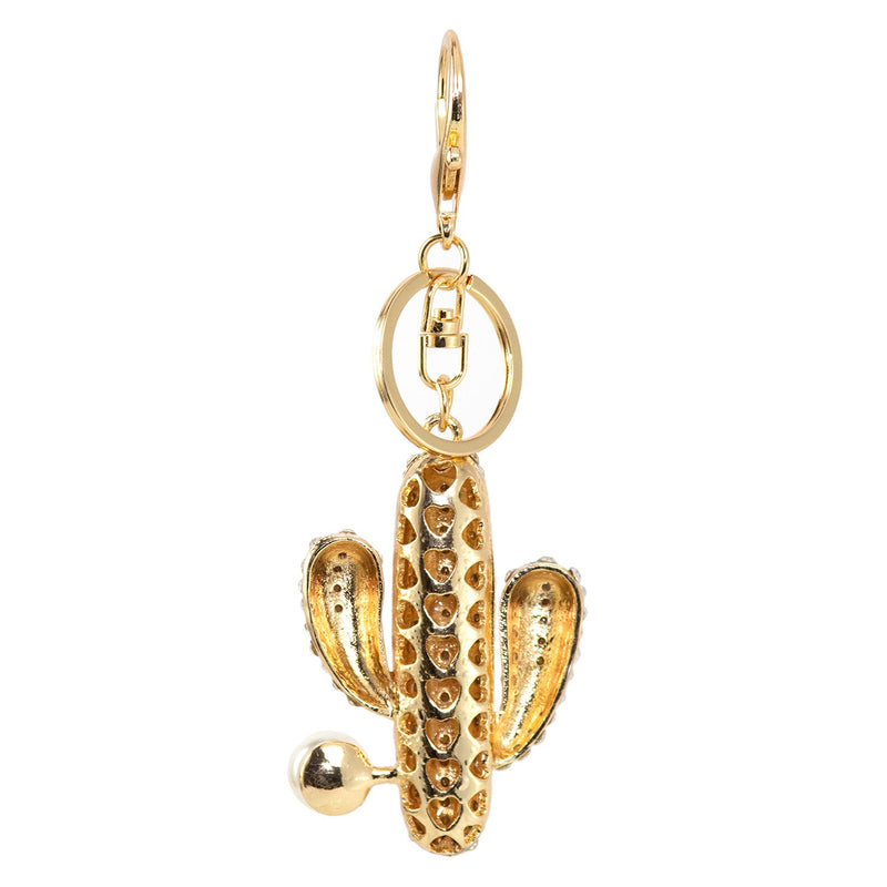 Wholesale Cactus Bling Key Chains - Bulk Case of 48 - 51660-CACTUS-48
