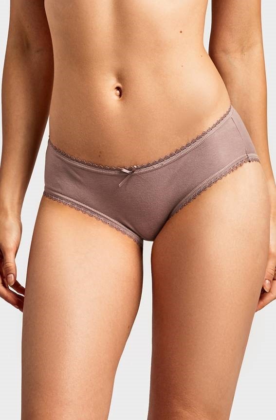 Wholesale Women's Cotton Bikini Panties Size Medium in 6 Assorted Colors - Bulk Case of 24 - 1701LP-M-ASST-24