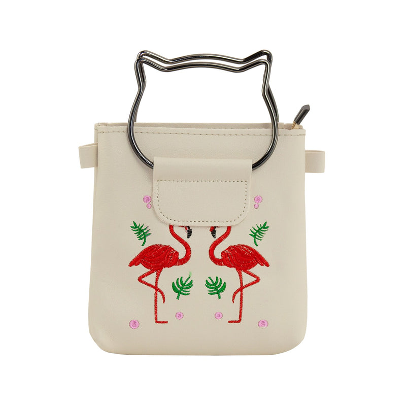 Wholesale Small Cat Handle Crossbody Bag in 5 Assorted Colors- Bulk Case of 24 - 701-ASST-24