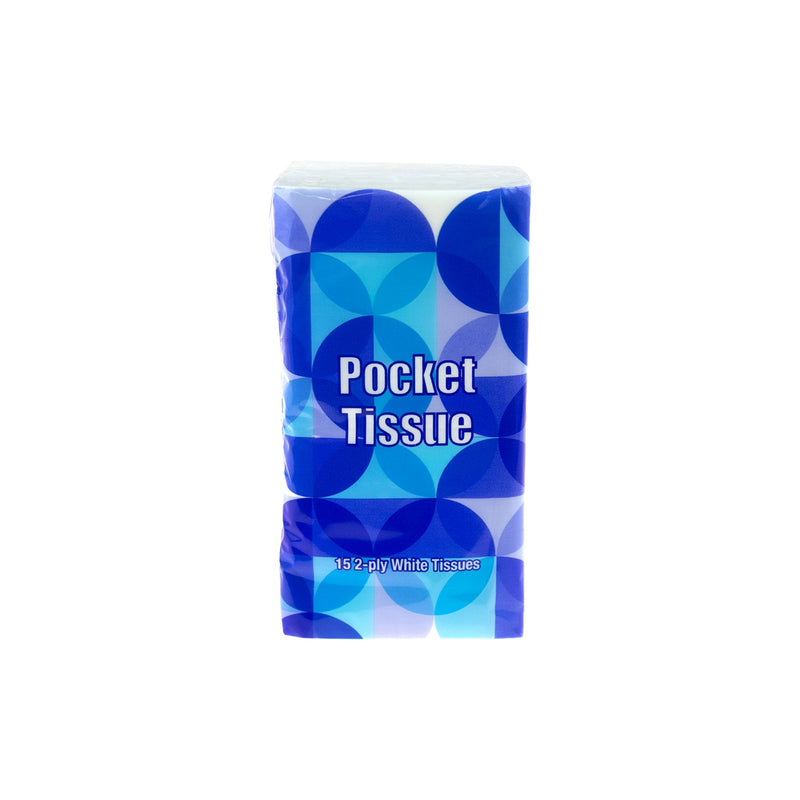 15 ct Pack of Bulk Tissues - Wholesale Hotel Toiletries Case of 360 Packs - TIS15-360