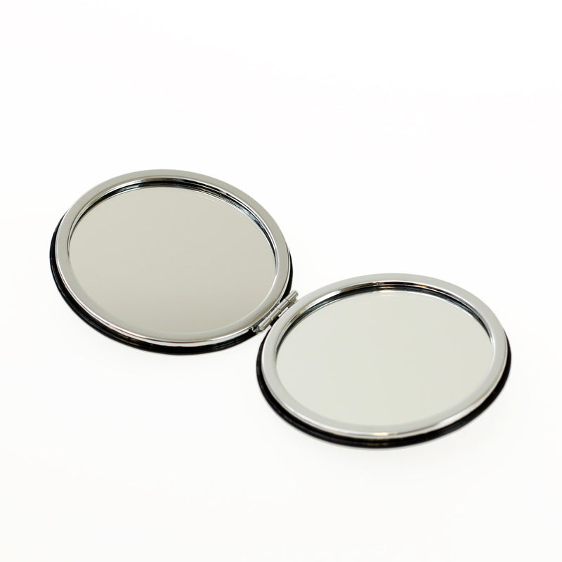 Round Cosmetic Bulk Mirrors in Assorted Iridescent Colors - Wholesale Case of 48 - 803-IRIDESCENT-48