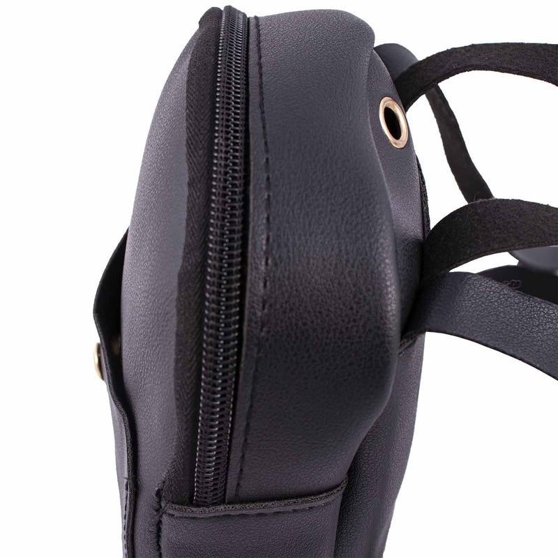 7" Wholesale Backpacks Mini Leather Fashion Purse in 4 Assorted Colors - Bulk Case of 24 - 9816-24