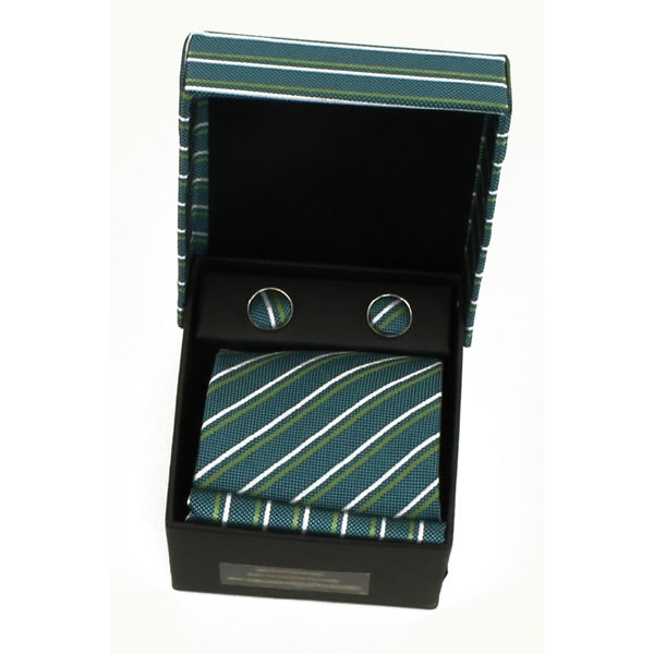Wholesale 3 Piece Neck Tie Set in Assorted Prints & Colors - 996-60