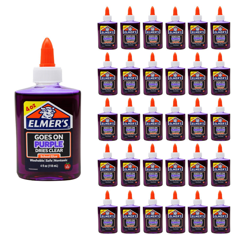120 Count Bulk Glue All Purpose, Washable, 4 oz - Case of Wholesale School Supplies
