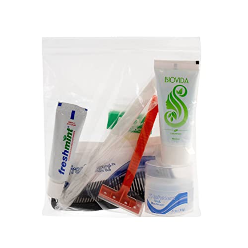 Bulk Case of 12 Backpacks and 12 Winter Item Sets and 12 Hygiene Kits - Wholesale Care Package - Emergencies, Homeless, Charity