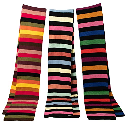 Unisex Wholesale Scarf in Assorted Colors and Styles - Bulk Case of 24