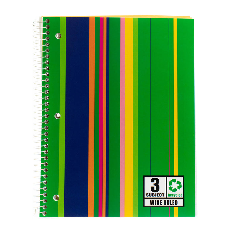 135 Count Wide Rule Notebook - Bulk School Supplies Wholesale Case of 12 Notebooks