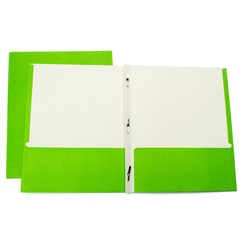 7 Assorted Colored Folders - Bulk School Supplies Wholesale Case of 100-Folders