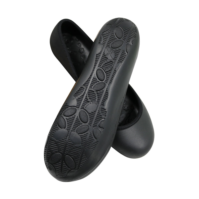 Assorted Sizes Women Wholesale Shoes in Black - Bulk Case of 24