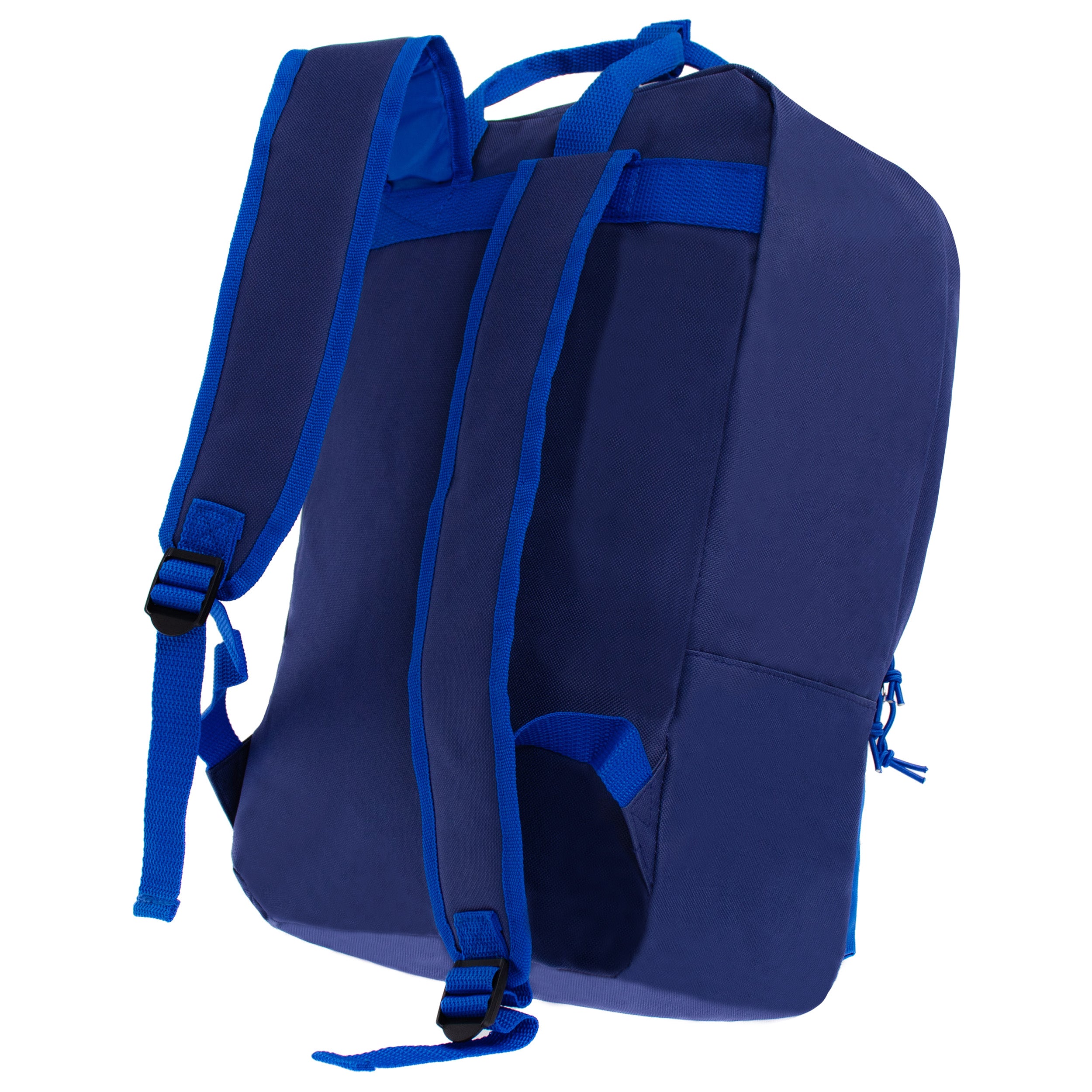 17" Wholesale Backpack with Handles in 5 Assorted Colors - Bulk Case of 24