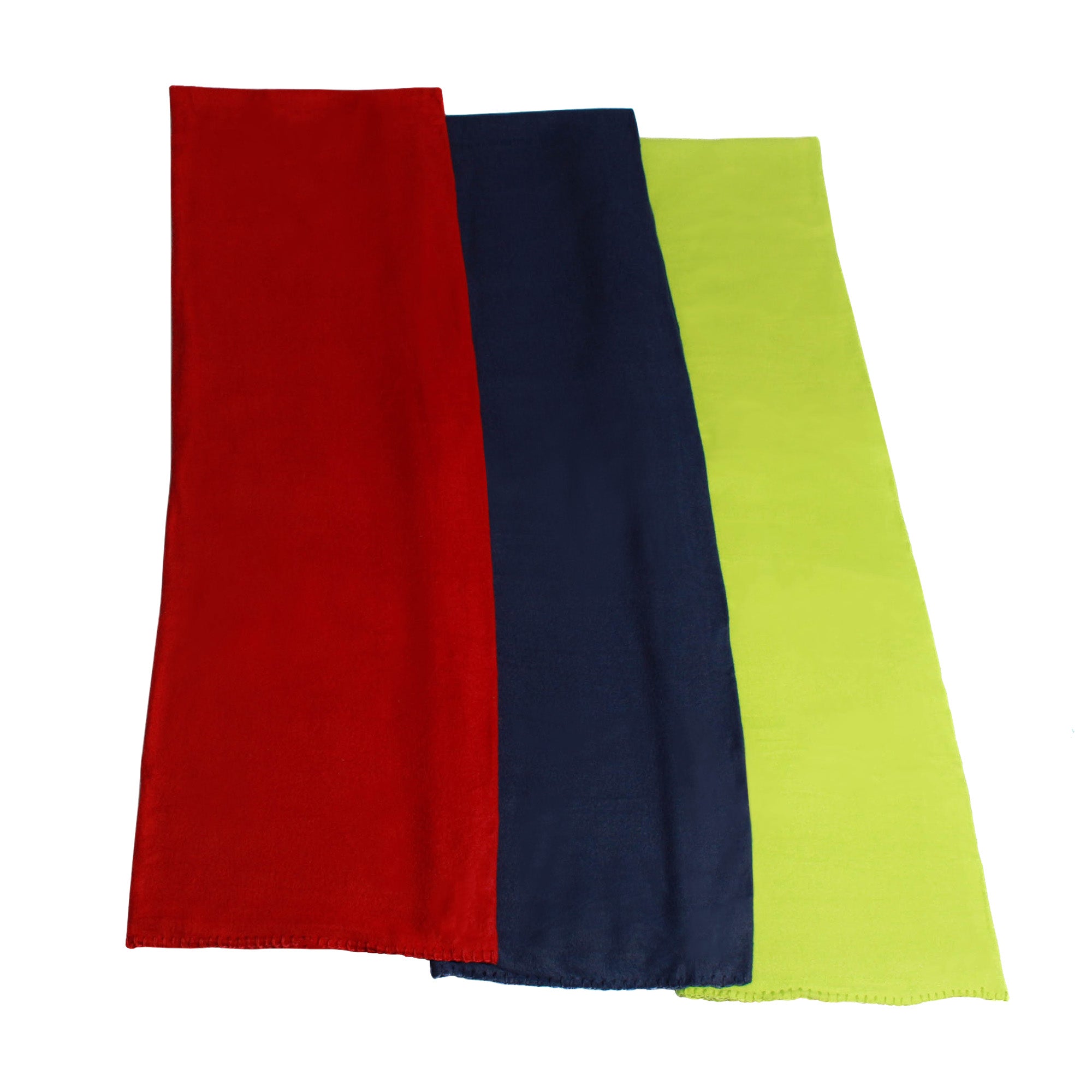 Lightweight Fleece Blankets - Bulk Winter Accessories Wholesale Case of 24 Blankets