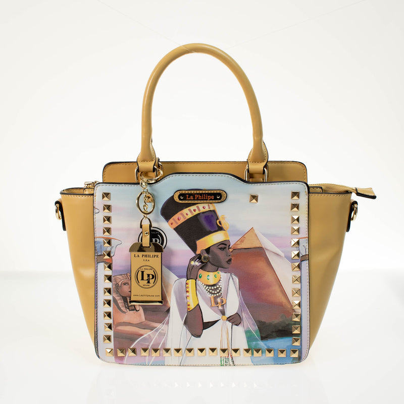 Women's Wholesale Tote in Egyptian Print - Bulk Case of 24