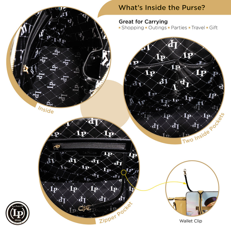 Women's Wholesale Tote in Egyptian Print - Bulk Case of 24