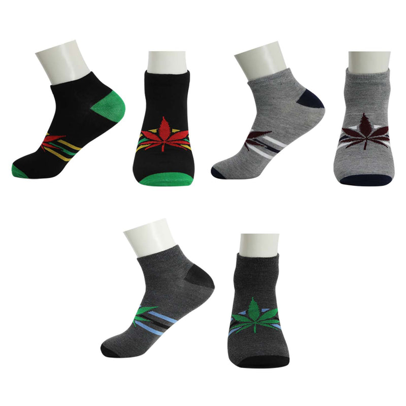 144 Pairs - Wholesale Ankle Bulk Socks - Fits Sizes 10-13- Assorted Colors/Patterns