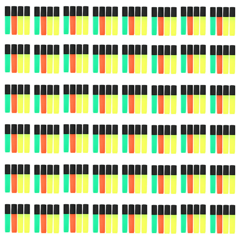 4 Pack of Assorted Highlighters - Bulk School Supplies Wholesale Case of 48 Packs of Assorted Highlighters