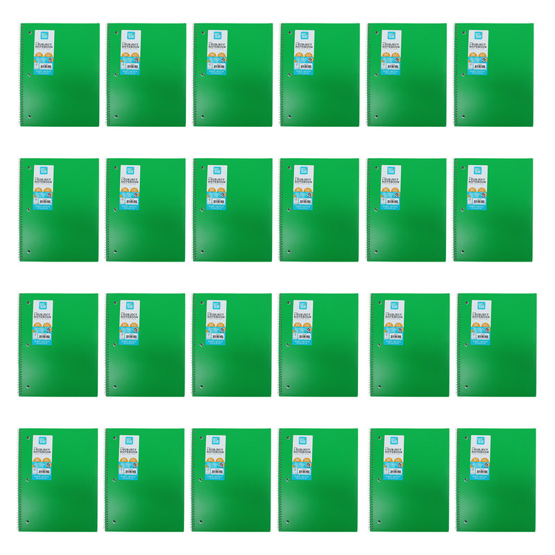 Wide Ruled Notebooks - Bulk School Supplies Wholesale Case of 24 Notebooks