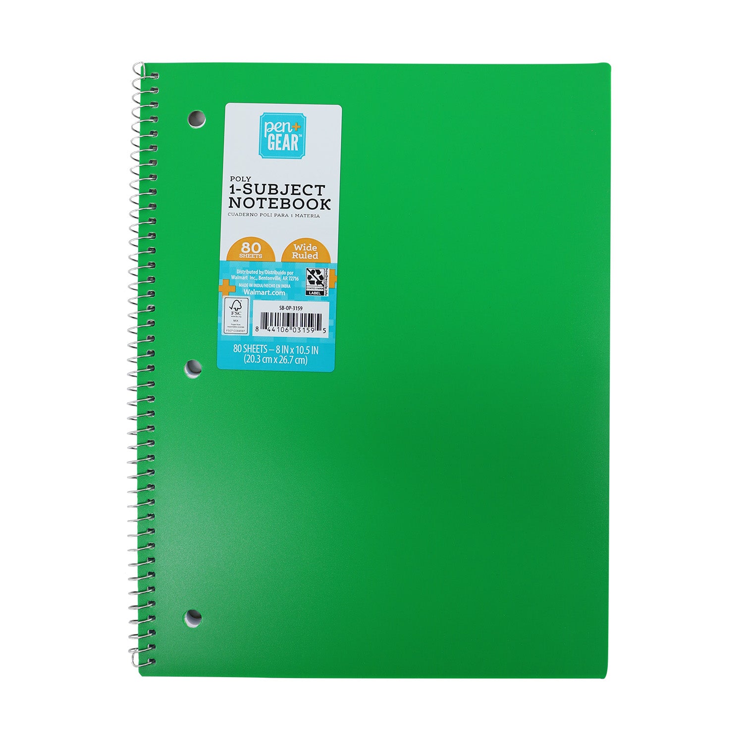 Wide Ruled Notebooks - Bulk School Supplies Wholesale Case of 24 Notebooks