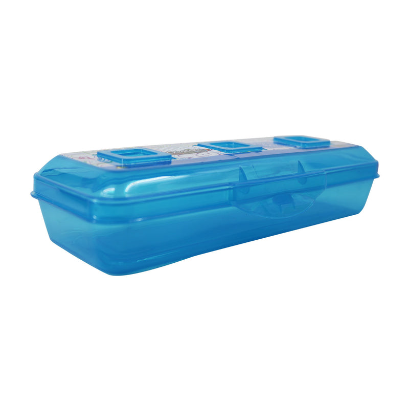 Assorted Color Pencil Boxes - Bulk School Supplies Wholesale Case of 4